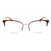 Banana Republic Women's Eyeglasses - Burgundy Gold Cat Eye Frame | BR 223 06K3 00 ,