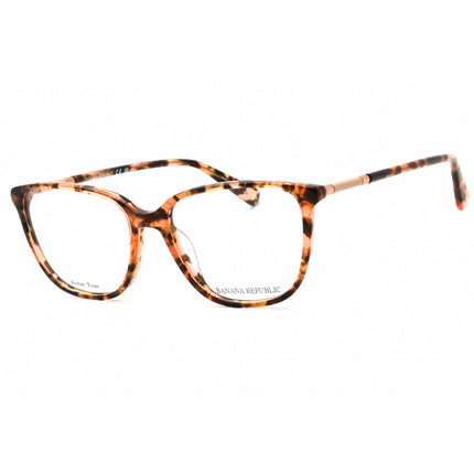 Banana Republic Women's Eyeglasses - Brown Blue Havana Square Frame | BR 225 0S0R 00 ,