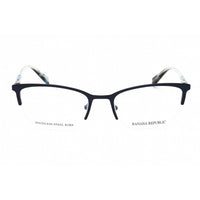Banana Republic Women's Eyeglasses - 50mm Blue Cat Eye Half Rim Frame | BR 226 0PJP 00 ,