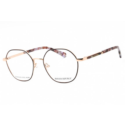 Banana Republic Women's Eyeglasses - Burgundy Wine Geometric Frame | BR 227 0SK4 00 ,