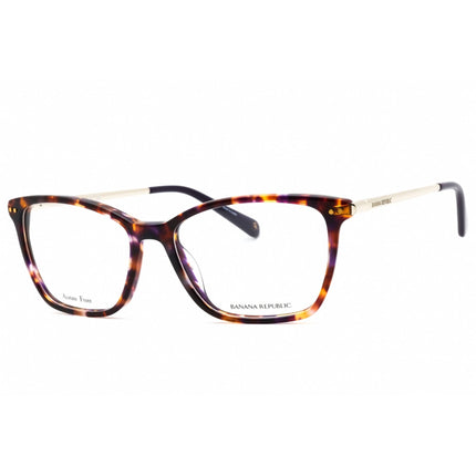 Banana Republic Women's Eyeglasses - Brown Violet Havana Full Rim | BR 228 0DEX 00 ,