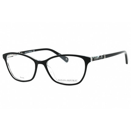 Banana Republic Women's Eyeglasses - 53mm Black Cat Eye Full Rim Frame | BREE 0807 00 ,