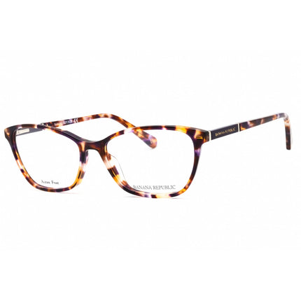 Banana Republic Women's Eyeglasses - 53mm Brown Violet Havana Frame | BREE 0DEX 00 ,