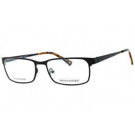 Banana Republic Men's Eyeglasses - Satin Black Metal Full Rim Frame | Carlyle 0003 00 ,