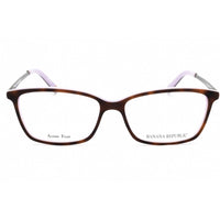 Banana Republic Women's Eyeglasses - 53mm Havana Violet Rectangular | CATE/N 0AY0 00 ,