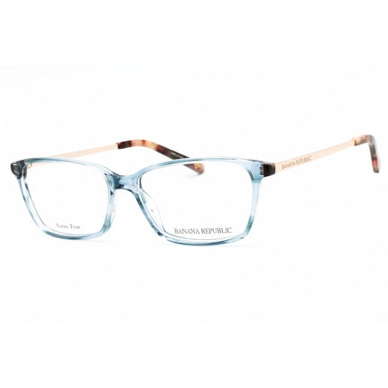 Banana Republic Women's Eyeglasses - Blue Crystal Rectangular Frame | CATE/N 0OXZ 00 ,