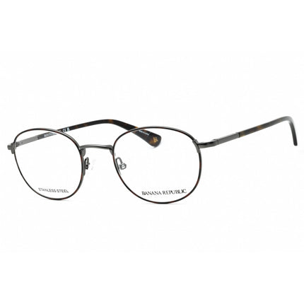 Banana Republic Men's Eyeglasses - Havana Grey Round Full Rim Frame | DONN 0AB8 00 ,