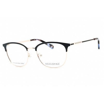 Banana Republic Women's Eyeglasses - 51mm Blue Gold Square Frame | ISADORA 0KY2 00 ,