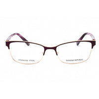 Banana Republic Women's Eyeglasses - 54mm Matte Purple Violet Frame | Mabel 01JZ 00 ,