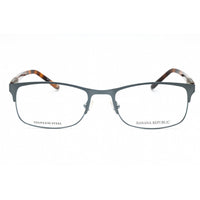 Banana Republic Men's Eyeglasses - Matte Grey Blue Rectangular Frame | ROMAN/N 08HT 00 ,