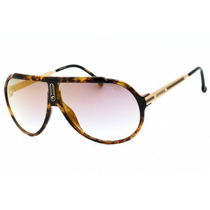 Carrera Men's Sunglasses - Yellow Havana Plastic Aviator Frame | ENDURANCE65/N 0EPZ FQ ,