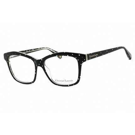 Christian Lacroix Women's Eyeglasses - Plumetis Black Plastic Full Rim | CL1076 084 ,