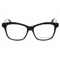 Christian Lacroix Women's Eyeglasses - Plumetis Black Plastic Full Rim | CL1076 084 ,