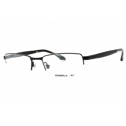 ONeill Men's Eyeglasses - Matte Black Metal Rectangular Half Rim Frame | ONO-ALTO 004 ,