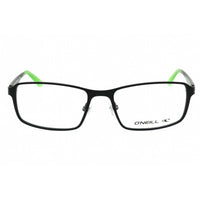 ONeill Men's Eyeglasses - Black/Green Metal Rectangular Full Rim Frame | ONO-BECK 004 ,