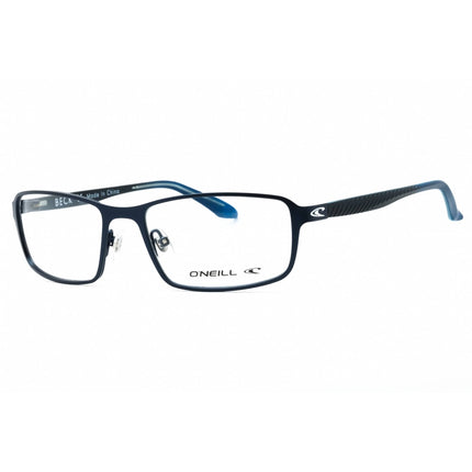 ONeill Men's Eyeglasses - Navy/Blue Metal Rectangular Full Rim Frame | ONO-BECK 006 ,