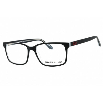 ONeill Men's Eyeglasses - Black/Crystal Matte Rectangular Full Rim | ONO-BEHR 104-SC ,