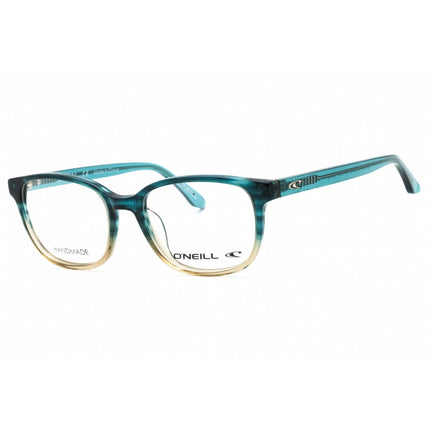 ONeill Women's Eyeglasses - Gl Teal/Nude Plastic Square Full Rim Frame | ONO-CORAL 107 ,