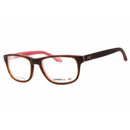 ONeill Unisex Eyeglasses - Brown/Pink Plastic Square Full Rim Frame | ONO-EDEN 172 ,