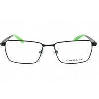 ONeill Men's Eyeglasses - Black/Green Metal Rectangular Full Rim Frame | ONO-FINN 004 ,
