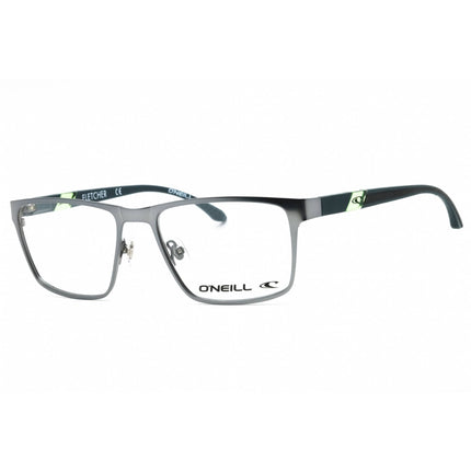 ONeill Men's Eyeglasses - Matte Silver Metal Rectangular Frame | ONO-FLETCHER 002 ,