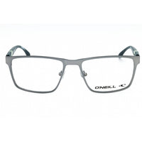 ONeill Men's Eyeglasses - Matte Silver Metal Rectangular Frame | ONO-FLETCHER 002 ,