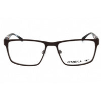 ONeill Men's Eyeglasses - Matte Brown Metal Rectangular Shape Frame | ONO-FLETCHER 003 ,