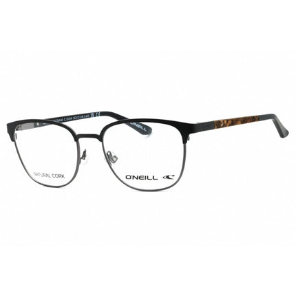 ONeill Unisex Eyeglasses - Matte Black Metal Square Full Rim Frame | ONO-FLOTSAM 004 ,