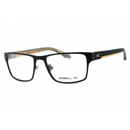 ONeill Men's Eyeglasses - Black/Bone Metal Rectangular Full Rim Frame | ONO-FOSTER 004 ,