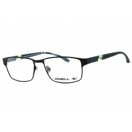 ONeill Men's Eyeglasses - Matte Black Metal Rectangular Full Rim Frame | ONO-JOEL 004 ,