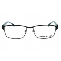 ONeill Men's Eyeglasses - Matte Black Metal Rectangular Full Rim Frame | ONO-JOEL 004 ,