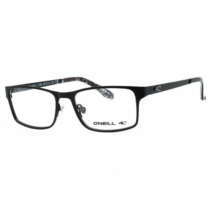 ONeill Men's Eyeglasses - Matte Black Metal Square Shape Full Rim Frame | ONO-MILO 004 ,