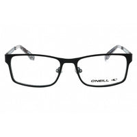 ONeill Men's Eyeglasses - Matte Black Metal Square Shape Full Rim Frame | ONO-MILO 004 ,