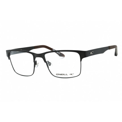 ONeill Men's Eyeglasses - Gunmetal/Brown Metal Square Full Rim Frame | ONO-PORT 005 ,