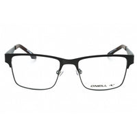 ONeill Men's Eyeglasses - Gunmetal/Brown Metal Square Full Rim Frame | ONO-PORT 005 ,