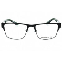 ONeill Men's Eyeglasses - Black/Green Metal Square Full Rim Frame | ONO-ROCKO 004 ,