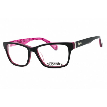 Superdry Women's Eyeglasses - Black/Pink Plastic Cat Eye Full Rim Frame | SDO-MIKA 191 ,