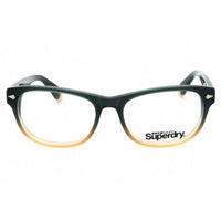 Superdry Unisex Eyeglasses - Green/Amber Plastic Cat Eye Shape Frame | SDO-OSAKA 115 ,