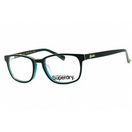 Superdry Women's Eyeglasses - Green/Lime Plastic Square Full Rim Frame | SDO-QUINN 107 ,