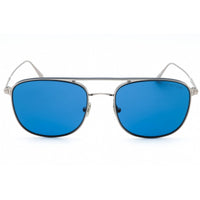 Tom Ford Men's Sunglasses - Shiny Light Ruthenium Metal Navigator Frame | FT0827 14V ,