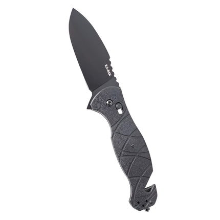 KA-BAR Folding Knife - Coytu Plain Drop Point Stainless Steel Blade, 8.75 Inch | 3085 ,