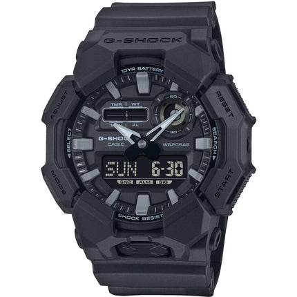 Casio Men's Watch - G-Shock Chrono Black Analog-Digital Dial Resin Strap | GA010-1A1 ,