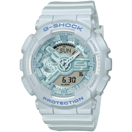 Casio Women's Watch - G-Shock Analog-Digital Dial Light Blue Strap | GMAS110ST-2A ,