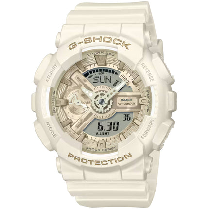 Casio Women's Watch - G-Shock Analog-Digital Dial Pearl Strap | GMAS110ST-7A ,