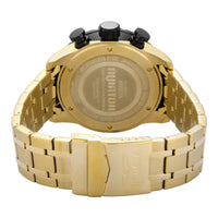 Invicta 17205 Men's Aviator Chronograph Gold Tone Dial Gold Plated Steel Bracelet Watch ,