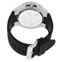 Invicta 19267 Men's Aviator Black Dial Black Silicone Rubber Strap Compass Watch ,