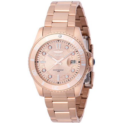 Invicta Women's Watch - Pro Diver Rose Gold IP Stainless Steel Bracelet | 46685 ,