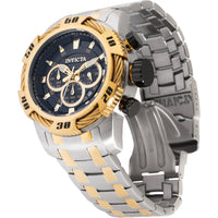 Invicta Men's Watch - Speedway Chronograph Black Dial Two Tone Bracelet | 47116 ,