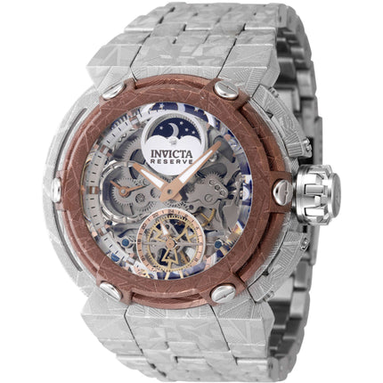 Invicta Men's Watch - Coalition Forces Silver, Brown, Rose Gold Dial | 47706 ,