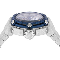 Invicta Men's Watch - Coalition Forces Automatic Silver Tone, Dark Blue Dial | 47709 ,